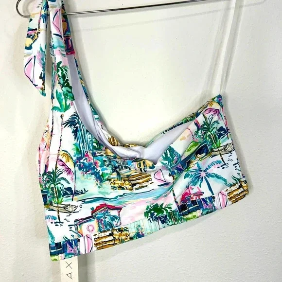 🆕 Phax Swimwear Swim Suit Top Tie Shoulder - Picture 6 of 8